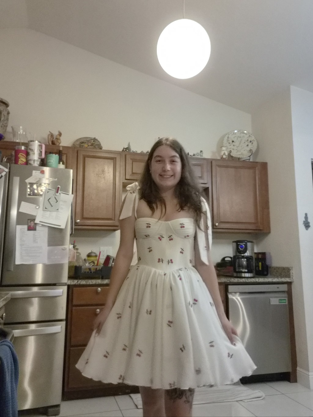 Teuta Matoshi Cherry Short Dress — image 8 of 8